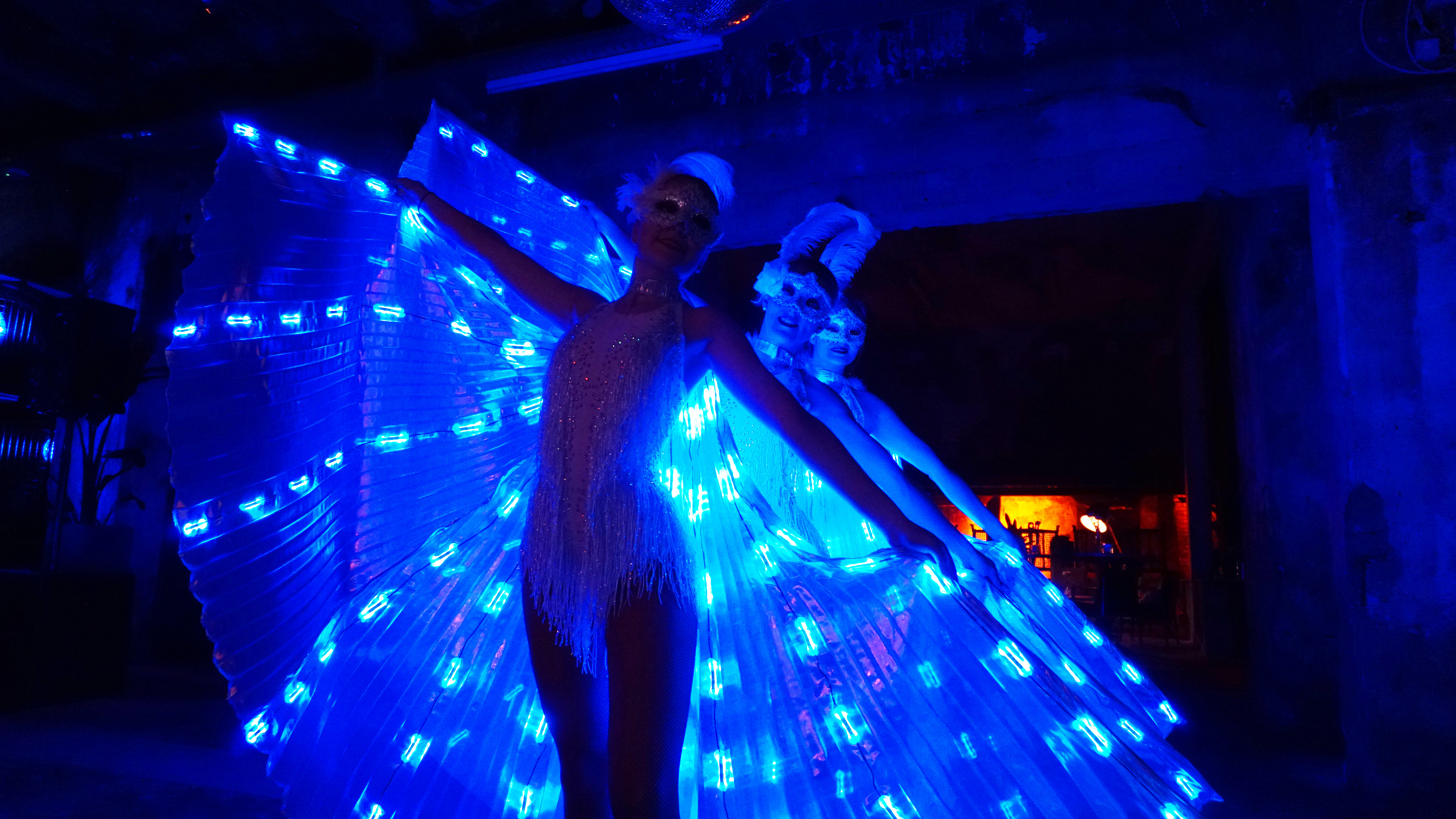 LED dance show
