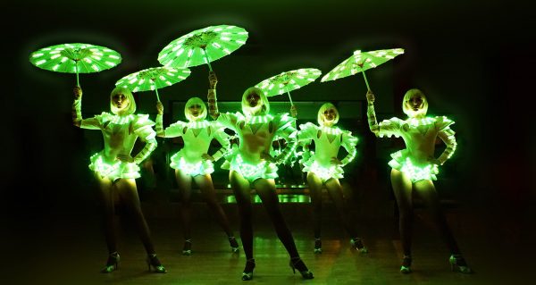 Light Dance Show with LED